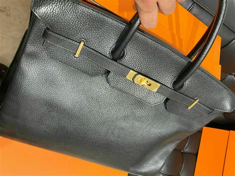 hermes birkin original leather|hermes togo vs clemence leather.